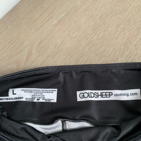 GOLDSHEEP - Retro Sport Leggings - L - Picture 3 of 3